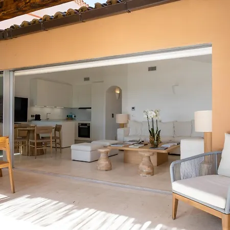 Cala Granu Con Piscina Privata E Vista Mare וילה פורטו צ'רבו