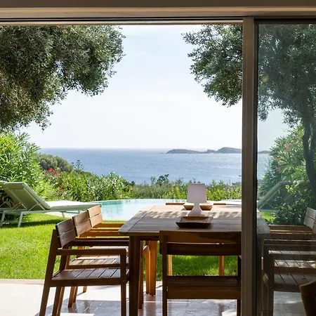 Cala Granu Con Piscina Privata E Vista Mare * פורטו צ'רבו