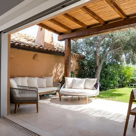 וילה Cala Granu Con Piscina Privata E Vista Mare פורטו צ'רבו