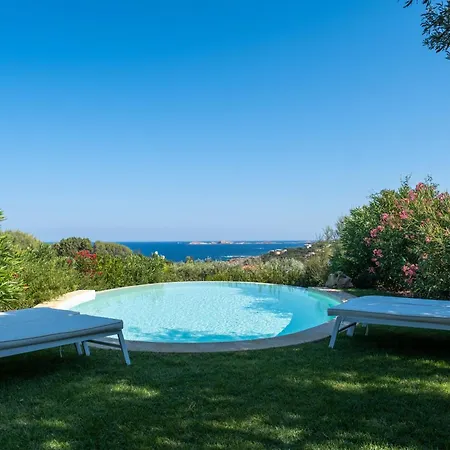Cala Granu Con Piscina Privata E Vista Mare