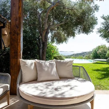 וילה Cala Granu Con Piscina Privata E Vista Mare פורטו צ'רבו